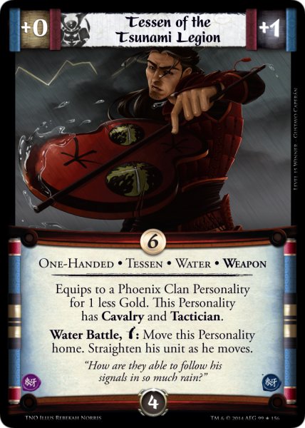 Tessen of the Tsunami Legion FOIL